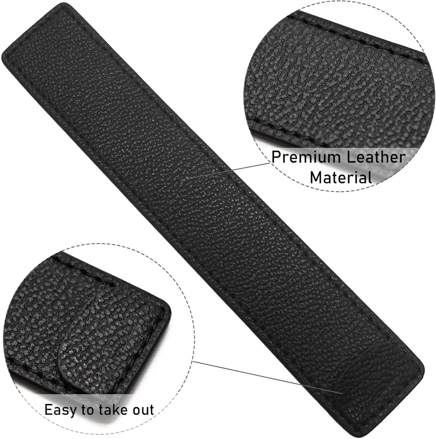 Leather Base Shaper Saver Insert for Purse WOC,Wallet on Chain Bags Handbag woc Bag Base ShaperBase Shaper(Black,Leather Base Shaper)