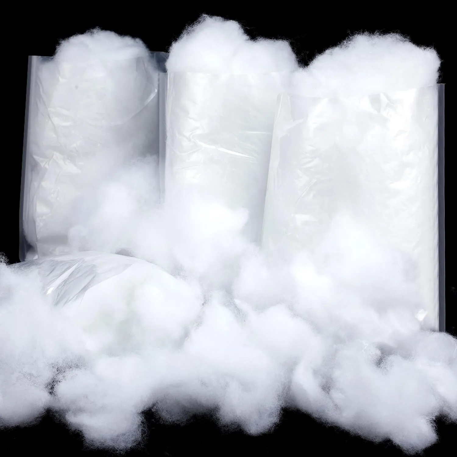 Liliful 20 Bags 70.5 oz Christmas Fake Snow Decoration Artificial Soft Fluffy Snow Blankets Indoor Outdoor Snow Decoration for Christmas Tree Mantle Village