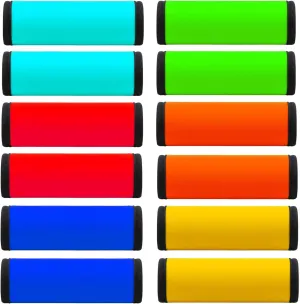 Luggage Handle Wrap 12 Pack-Bulk Luggage Handle Wraps For Suitcases Neoprene Handle Wraps/Cover/Grips For Carry on/Bag/Car Travel Accessories For Luggage (Mixed 4.0)