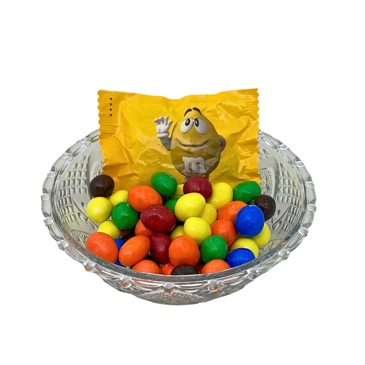 M&M's Peanut Chocolate Fun Size Packs American Candy In A Variety Of Fun Colors Bulk Party Mix 1.5 Lbs. (24 Oz)