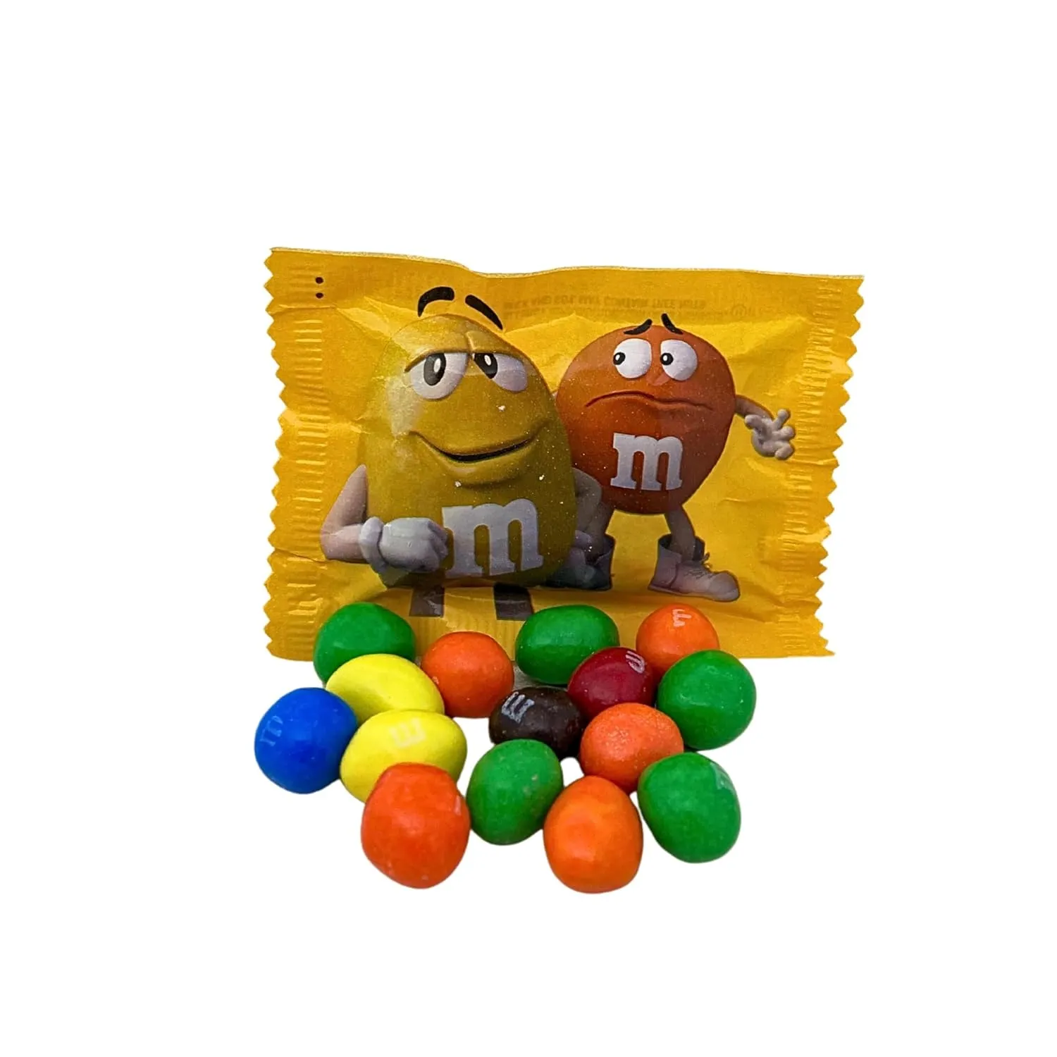 M&M's Peanut Chocolate Fun Size Packs American Candy In A Variety Of Fun Colors Bulk Party Mix 1.5 Lbs. (24 Oz)