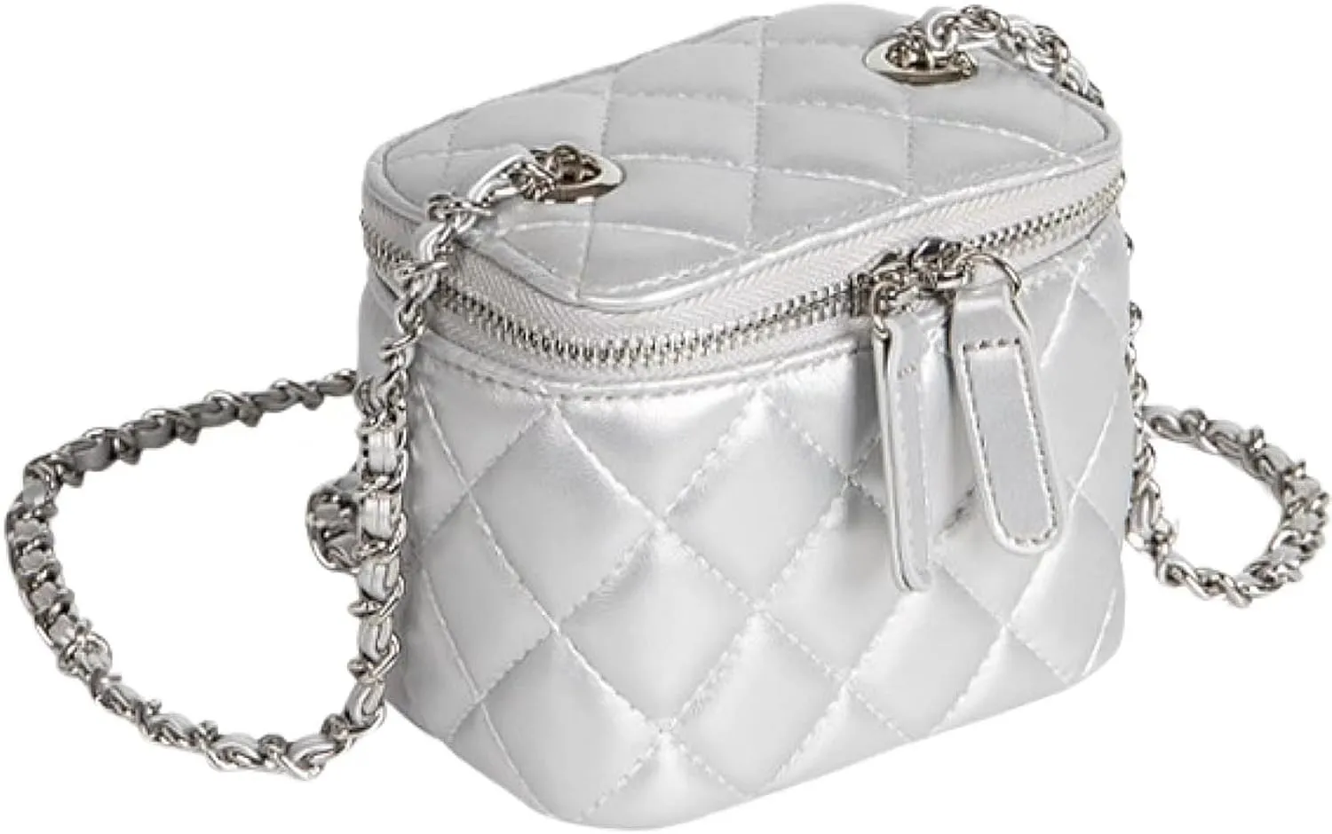 Mini Denim Crossbody Bags for Women Small Vintage Square Box Purse Boho Cross Body Handbags with Chain and Zipper