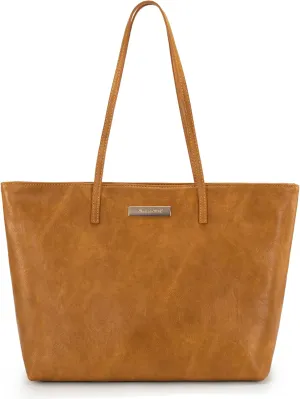 Montana West Tote Bags for Women Shoulder Handbag Casual Work Satchel Purses with Zipper
