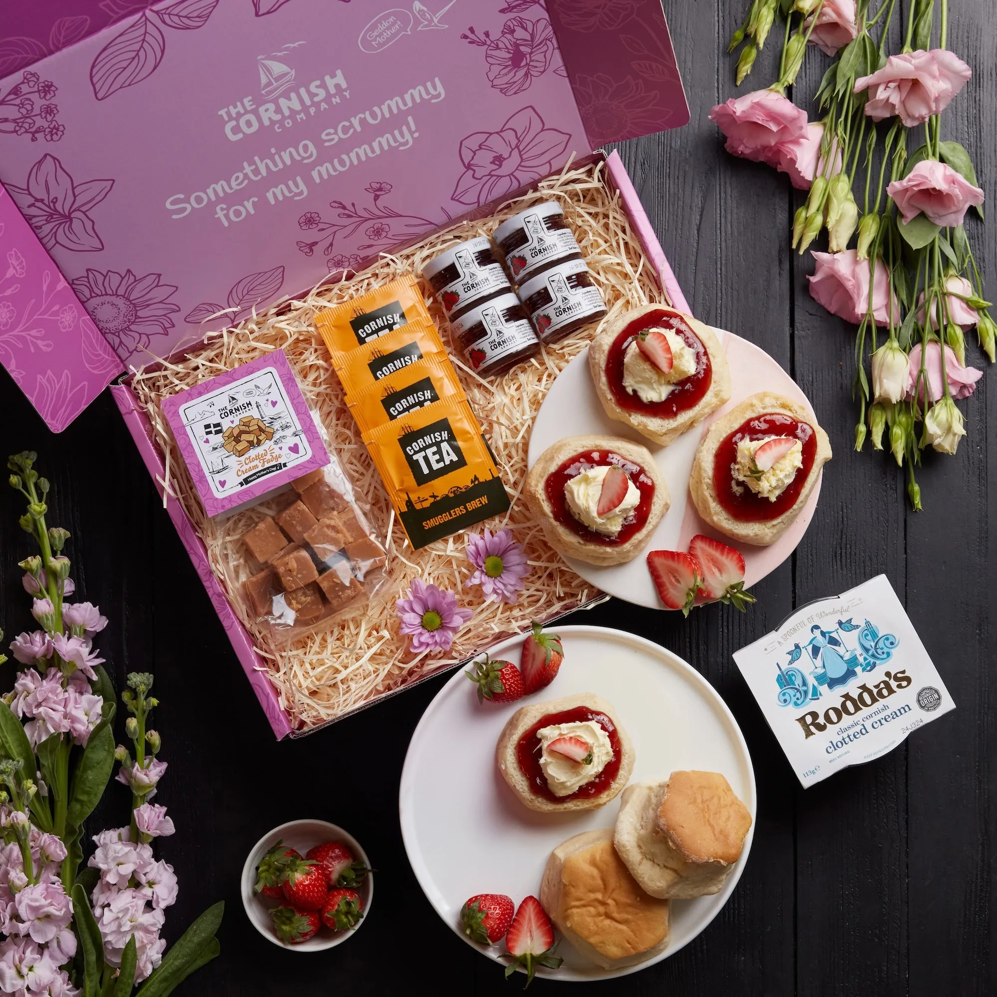Mother's Day Gluten Free Cream Tea Hamper