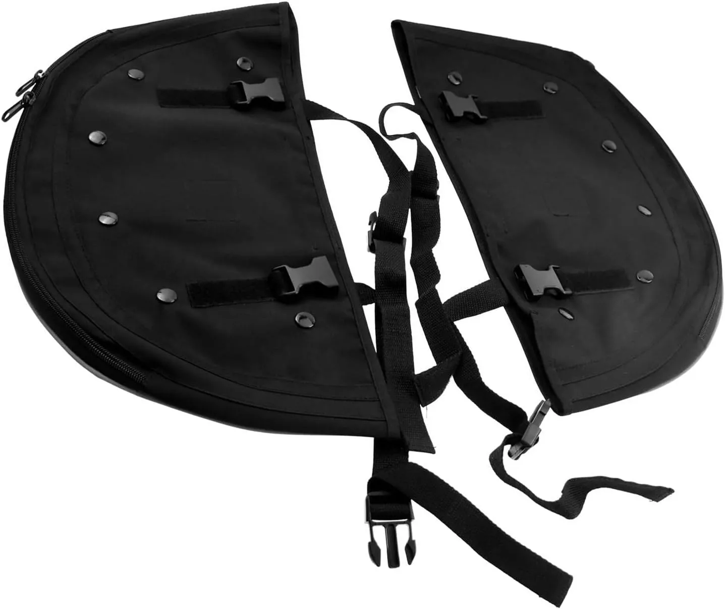 Motorcycle Soft Lowers Chaps Engine Guard Cover Leg Warmer Bag Fit For Harley Softail Slim Fat Boy FL 1965-2017