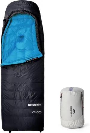 Naturehike 0 Degree Ultralight Down Sleeping Bag for Adults, 650FP Backpacking Cold Weather Sleeping Bag with RDS Down, 28.9℉ Sleeping Bags for Camping, Hiking, 2025 Model CW700