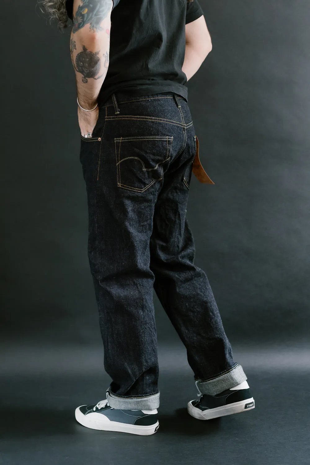 ONI-266 - 15oz "Low Tension" Selvedge Denim - Relax Straight Fit