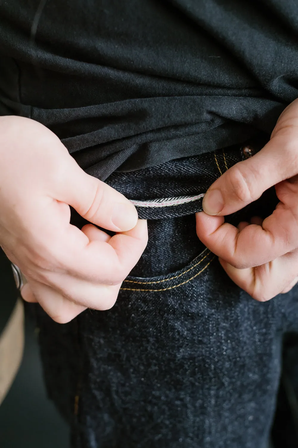 ONI-266 - 15oz "Low Tension" Selvedge Denim - Relax Straight Fit