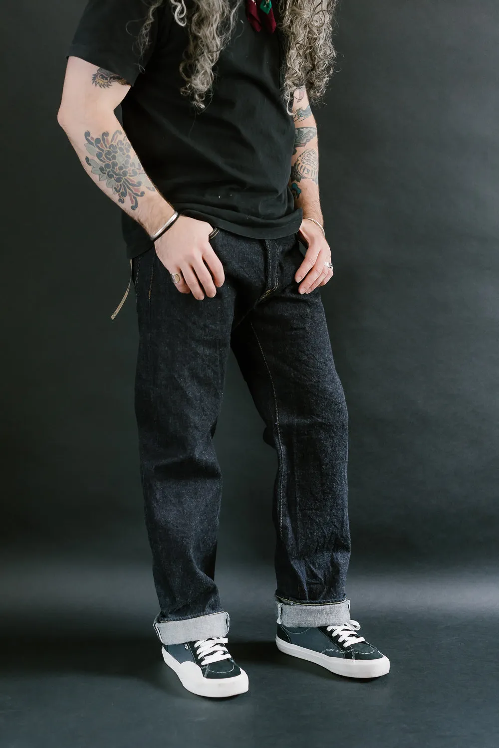 ONI-266 - 15oz "Low Tension" Selvedge Denim - Relax Straight Fit