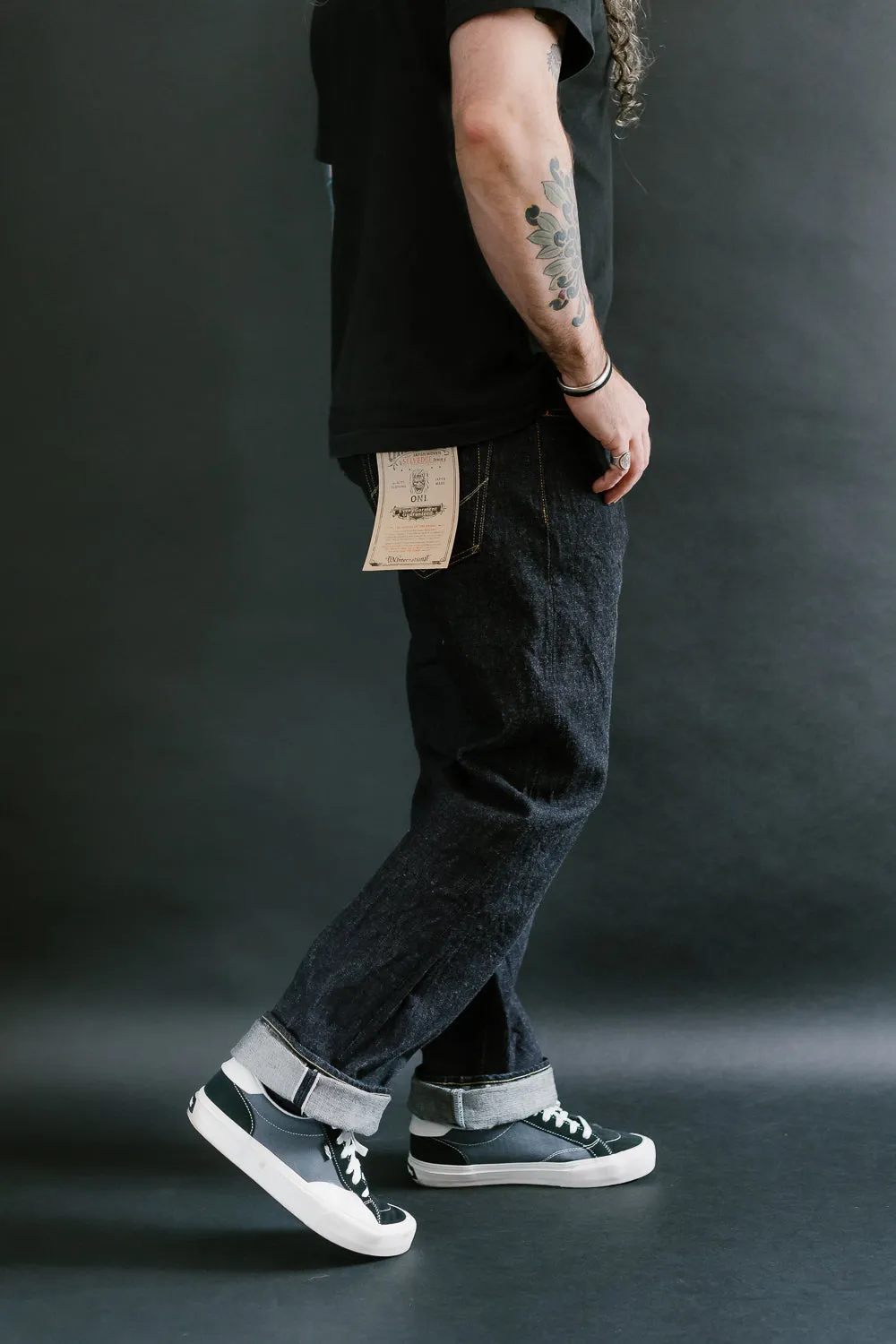 ONI-266 - 15oz "Low Tension" Selvedge Denim - Relax Straight Fit