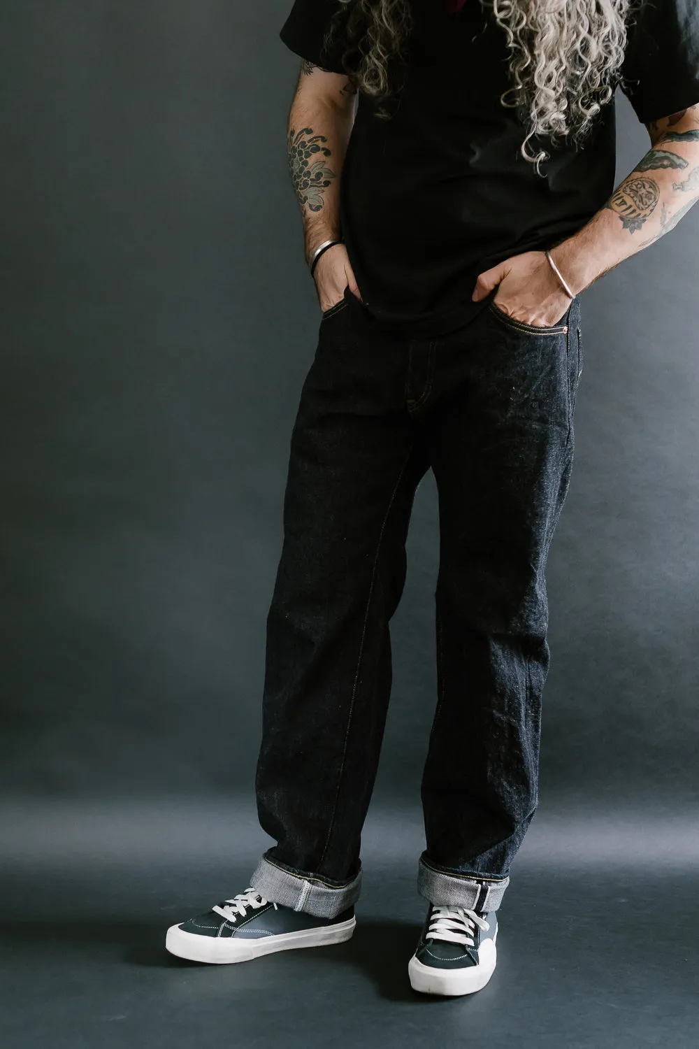 ONI-266 - 15oz "Low Tension" Selvedge Denim - Relax Straight Fit