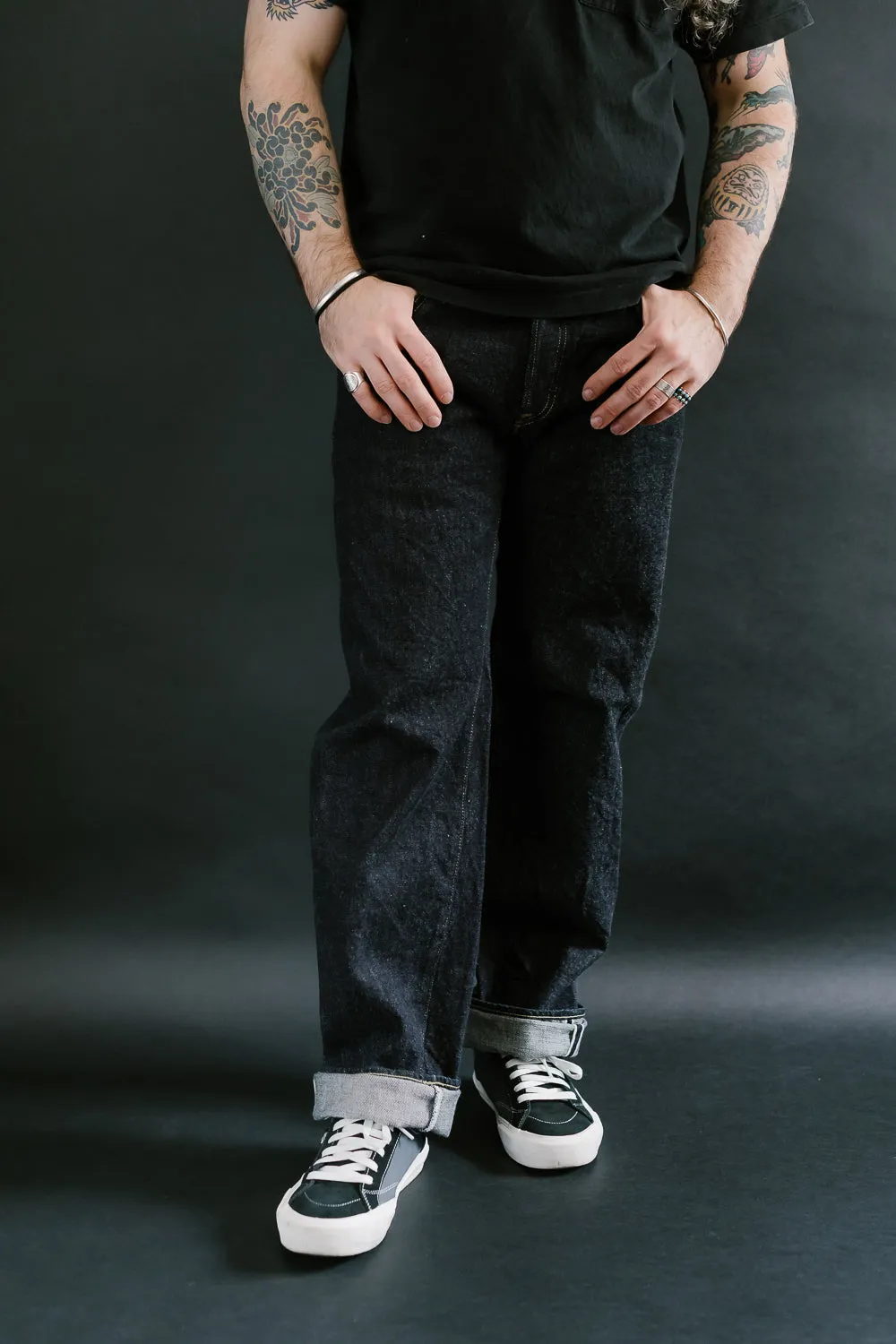 ONI-266 - 15oz "Low Tension" Selvedge Denim - Relax Straight Fit