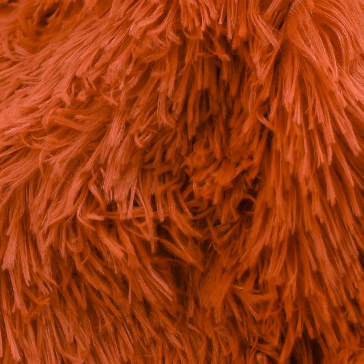 Orange bean bag chair covers (No Filler),comfy Plush fluffy bean bag chair Cover for bedroom，stuffed animal Storage bean bag chair covers, kids teens girls bean bag chairs,Anti-Slip , Burnt Orange