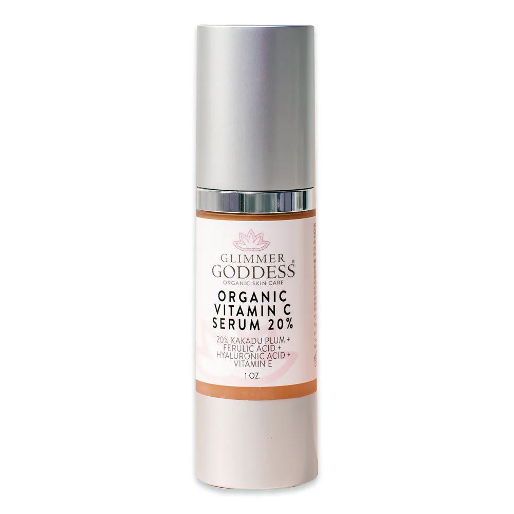 Organic Firm & Glow Set of 3 Anti-Aging Serums