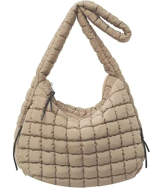 puffy tote bag quilted bag for women ysl bags travel cloud bag women puffer hobo trendy tote bag Purse