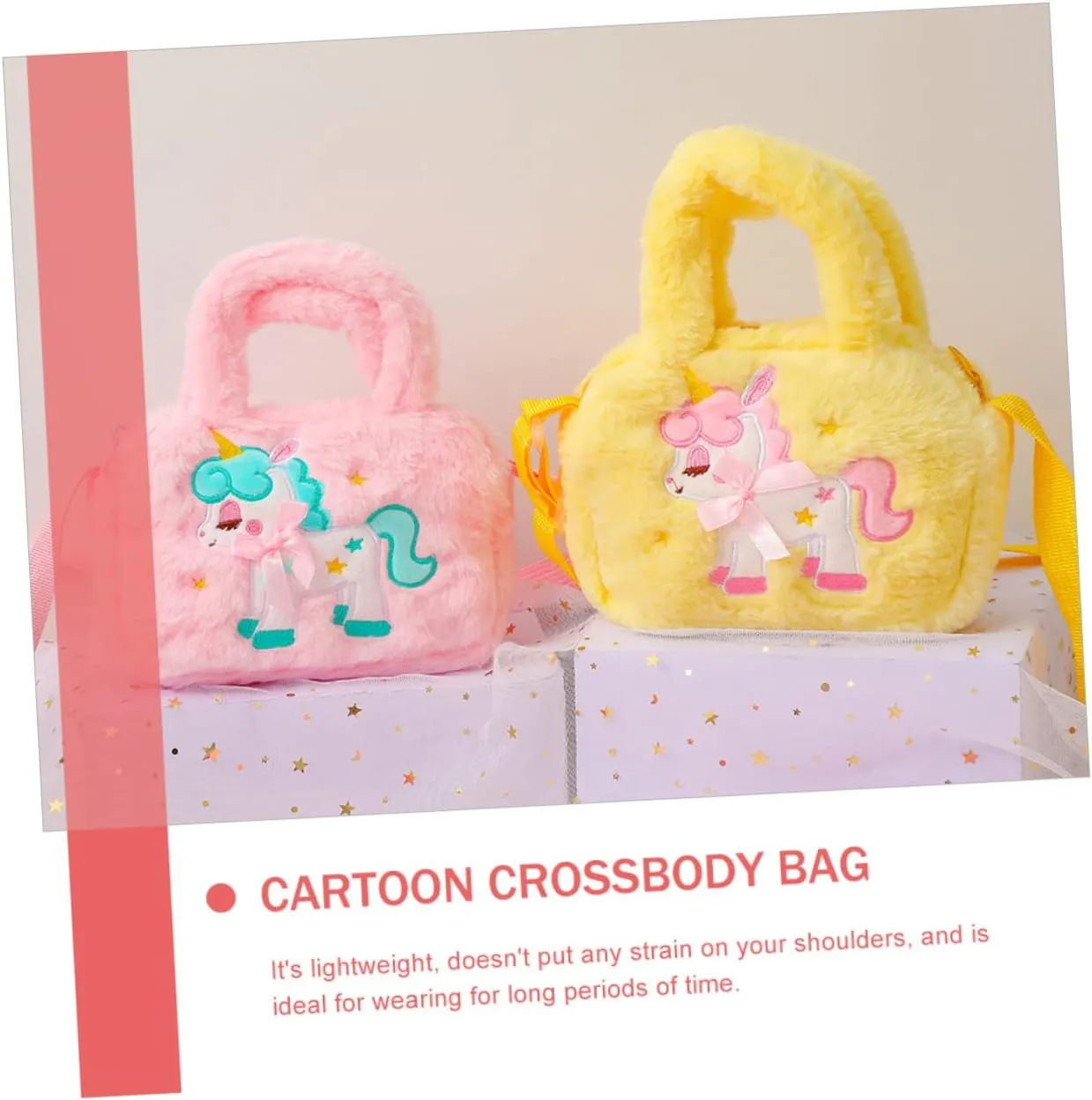 Purse Dye Travel Women Plush Fluffy Shoulder Pink Cosmetic Handbag Baby Bag Girl D Pattern Organize