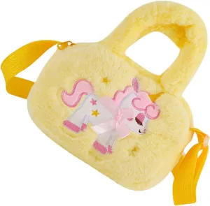 Purse Dye Travel Women Plush Fluffy Shoulder Pink Cosmetic Handbag Baby Bag Girl D Pattern Organize