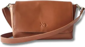 Real Leather Crossbody Bags, Handcrafted by Expert Chilean Artisans with Patagonian Sourced Leather, Medium Purse with Zipper Compartment and Ample Space - Natales Chesnut Brown