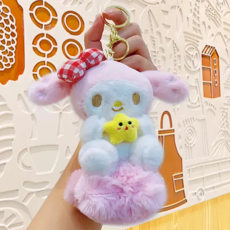 Sanrio Cloud Crew Plush Keychain