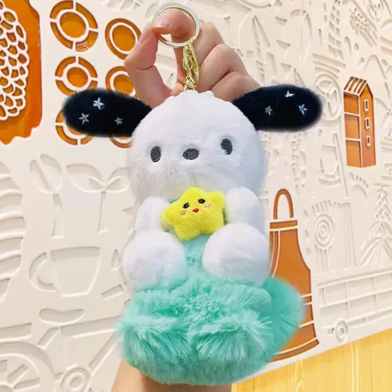 Sanrio Cloud Crew Plush Keychain
