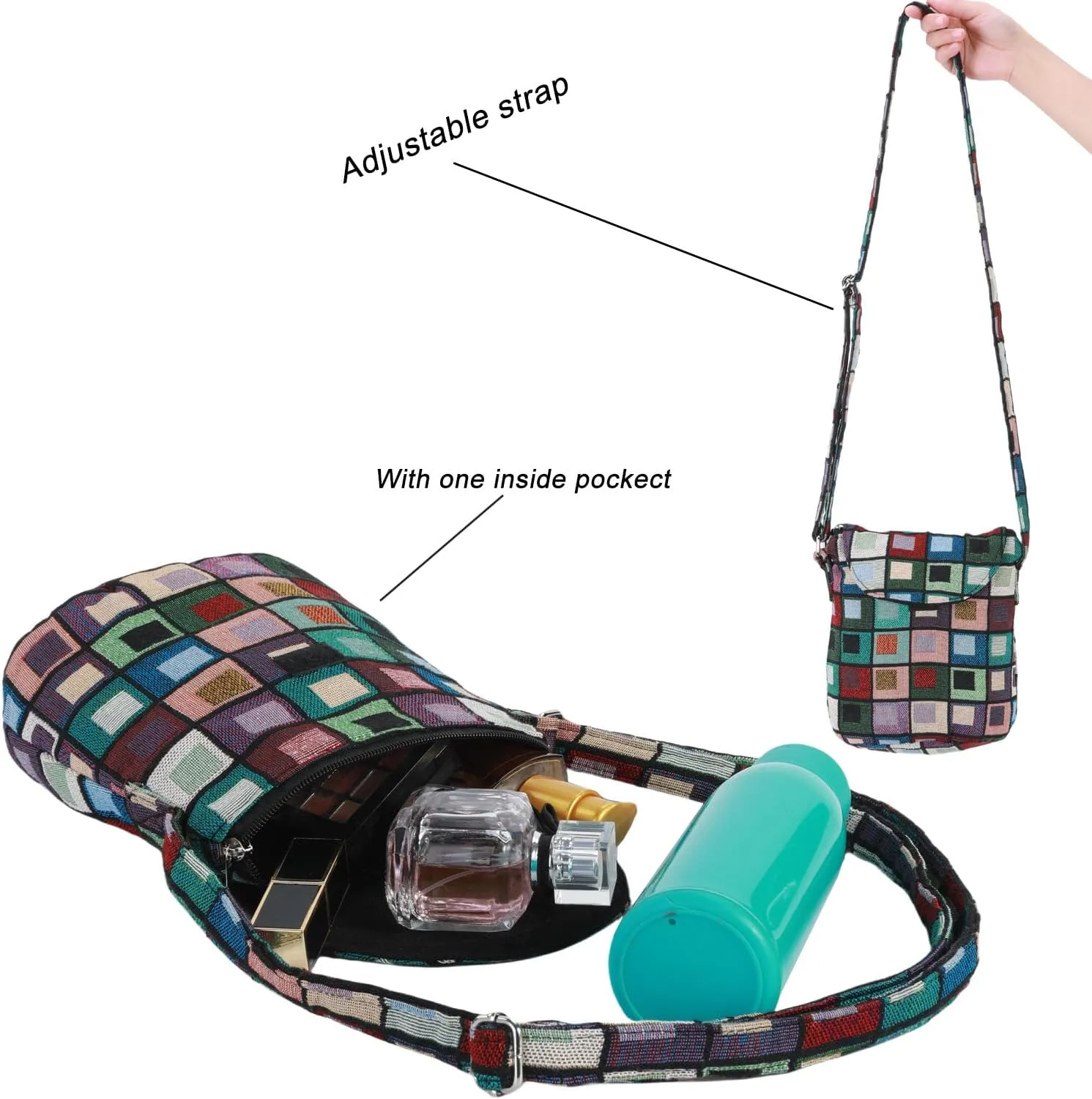Satchel Saddle Pocket Swing pack Bag Collection Messenger Shoulder Bag Travel Purse Wallet