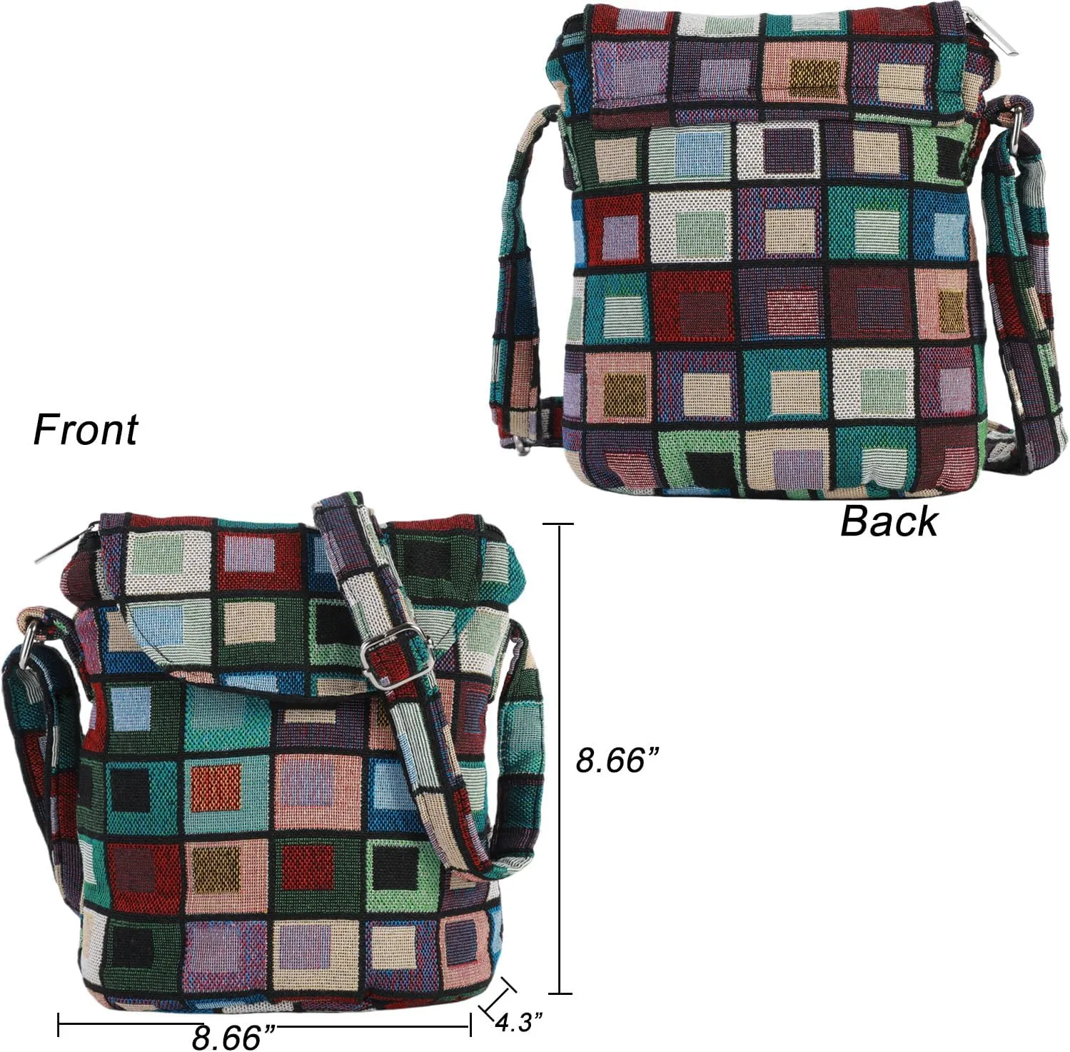Satchel Saddle Pocket Swing pack Bag Collection Messenger Shoulder Bag Travel Purse Wallet