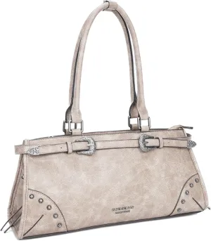 Shoulder Bag for Women Y2K Trendy Purse Top Handle Satchel Handbag Designer Vegan Leather Hobo Bag