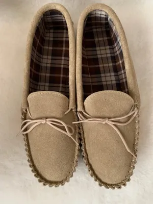 Size 13 - Suede Moccasin with Hard Sole | Daniel