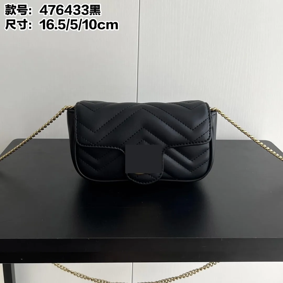 Small Quilted Crossbody Bag, Trendy Designer Shoulder Bag, Phone Wallet Purse for Women