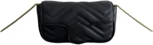 Small Quilted Crossbody Bag, Trendy Designer Shoulder Bag, Phone Wallet Purse for Women