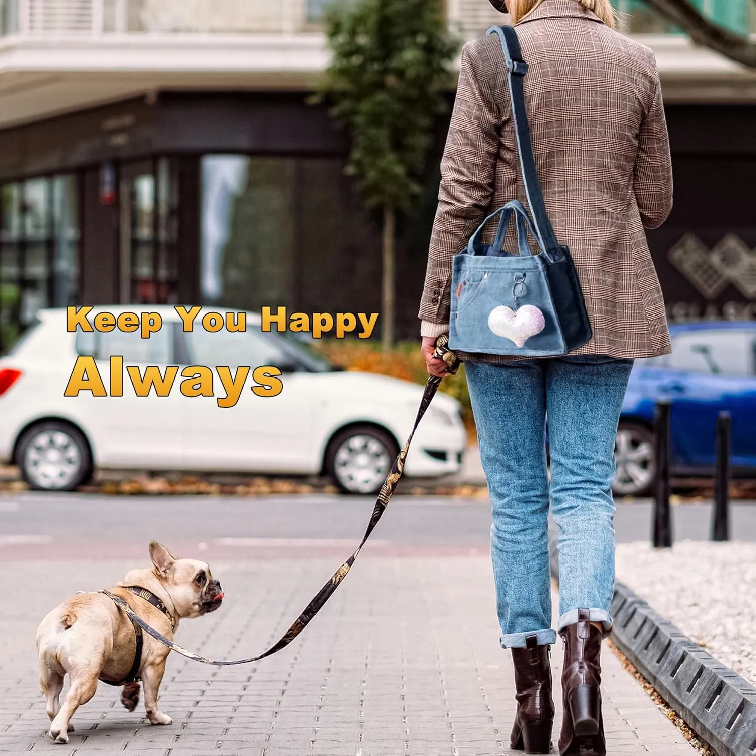 SoonerCozer Crossbody Denim Purse Fashion Small Hobo Bag Stylish Handbag Tote Bag for Women