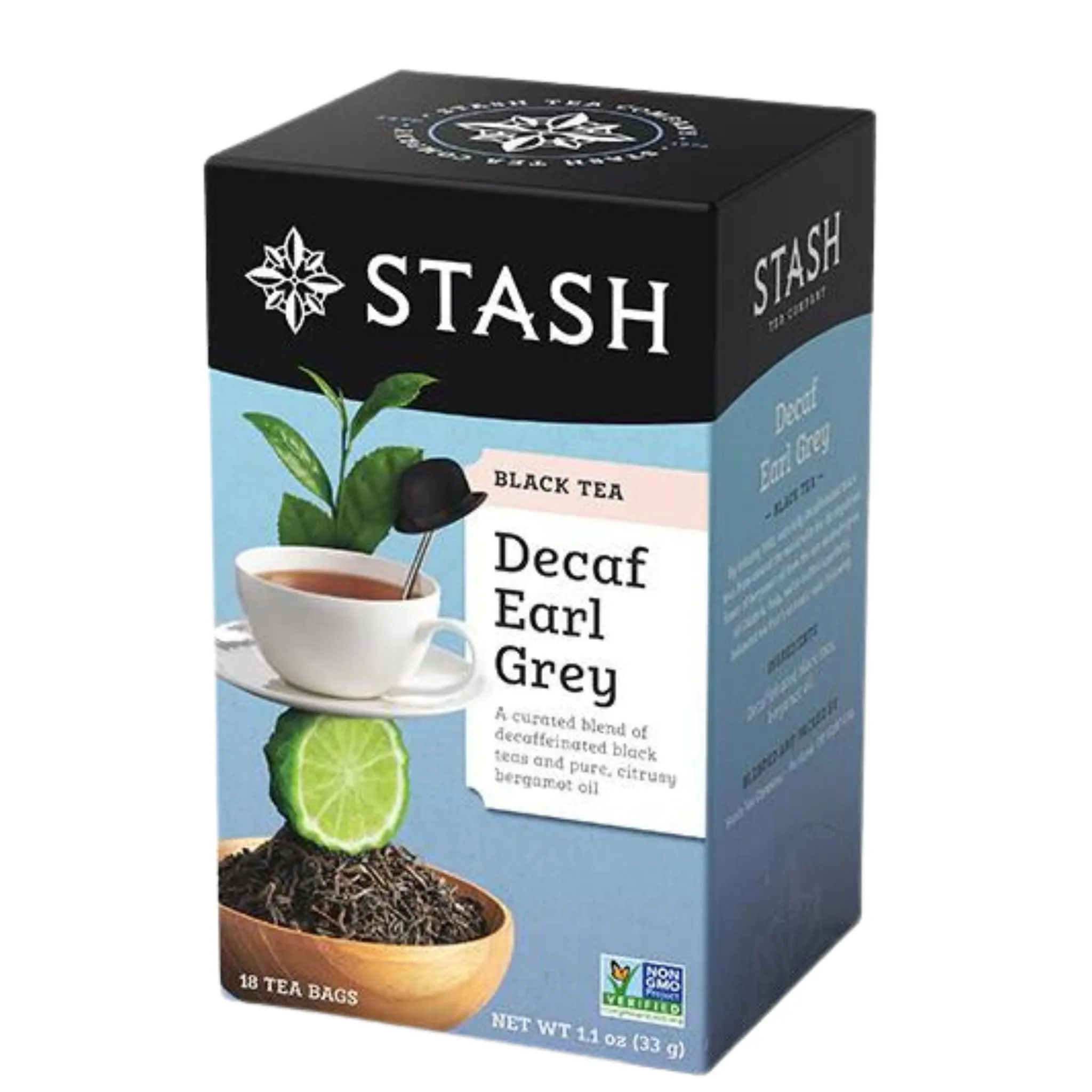 Stash Decaf Tea Earl Grey Black Tea 18ct
