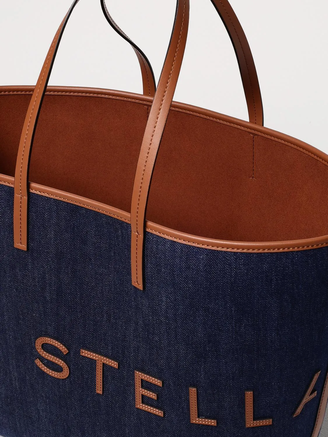 Stella Mccartney Tote Bags Woman Denim