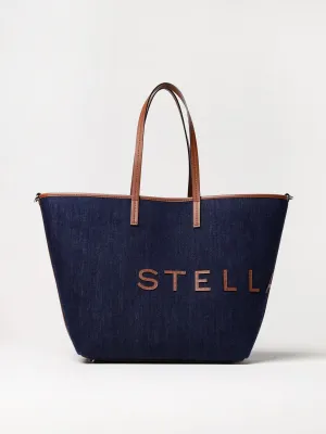 Stella Mccartney Tote Bags Woman Denim