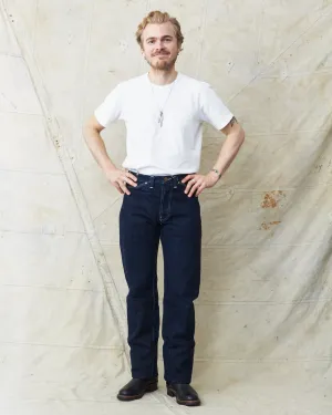 Tender Type 125 High Straight Jeans 16 oz Rinsed Selvage Denim