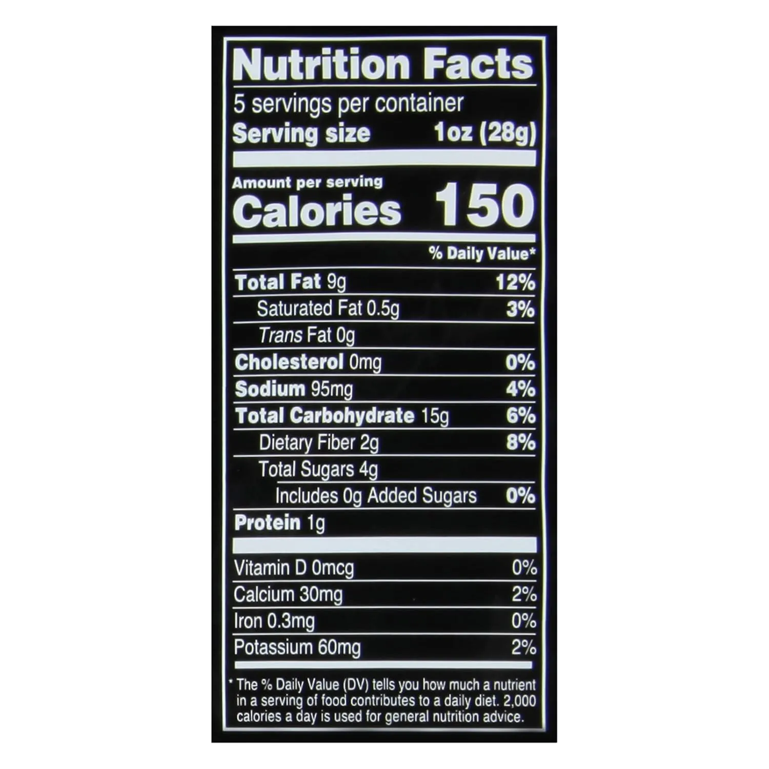 Terra Vegetable Chips, Sweet Potato with Sea Salt, 5 oz. (Pack of 12)