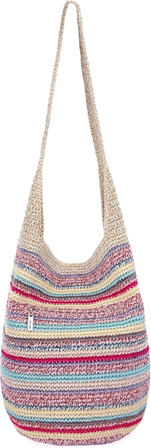 The Sak 120 Hobo Bag - Large Women's Purse & Shoulder Bag - Handbag With Back Zipper Pocket and Magnetic Snap Closure