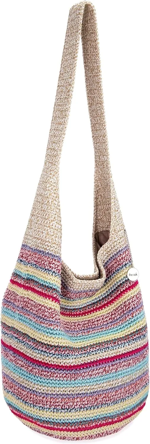 The Sak 120 Hobo Bag - Large Women's Purse & Shoulder Bag - Handbag With Back Zipper Pocket and Magnetic Snap Closure