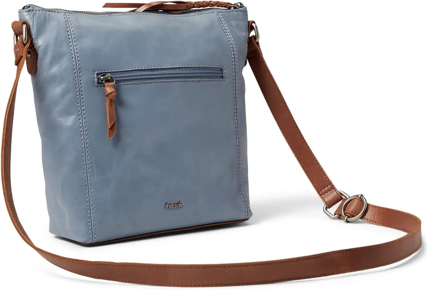 The Sak Ashland Crossbody Purse - Women's Leather Handbag For Everyday & Travel - Cross Body With Adjustable Shoulder Strap