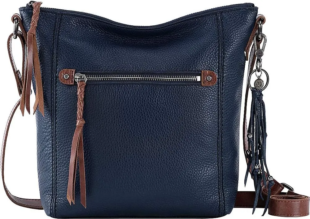 The Sak Ashland Crossbody Purse - Women's Leather Handbag For Everyday & Travel - Cross Body With Adjustable Shoulder Strap