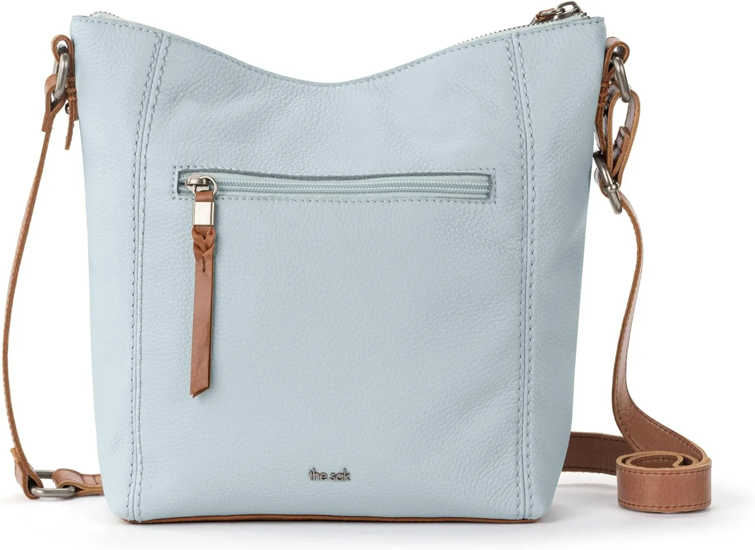 The Sak Ashland Crossbody Purse - Women's Leather Handbag For Everyday & Travel - Cross Body With Adjustable Shoulder Strap