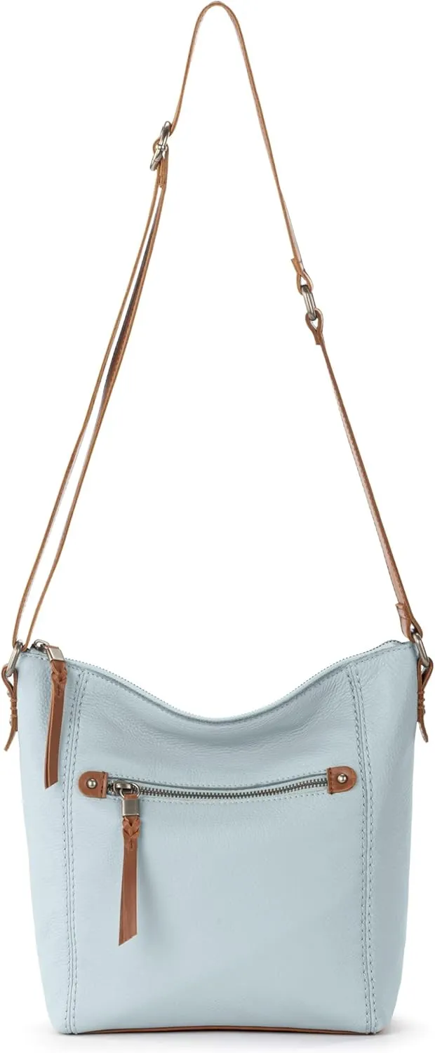 The Sak Ashland Crossbody Purse - Women's Leather Handbag For Everyday & Travel - Cross Body With Adjustable Shoulder Strap