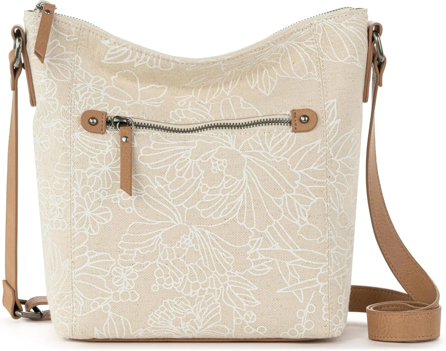 The Sak Ashland Crossbody Purse - Women's Leather Handbag For Everyday & Travel - Cross Body With Adjustable Shoulder Strap