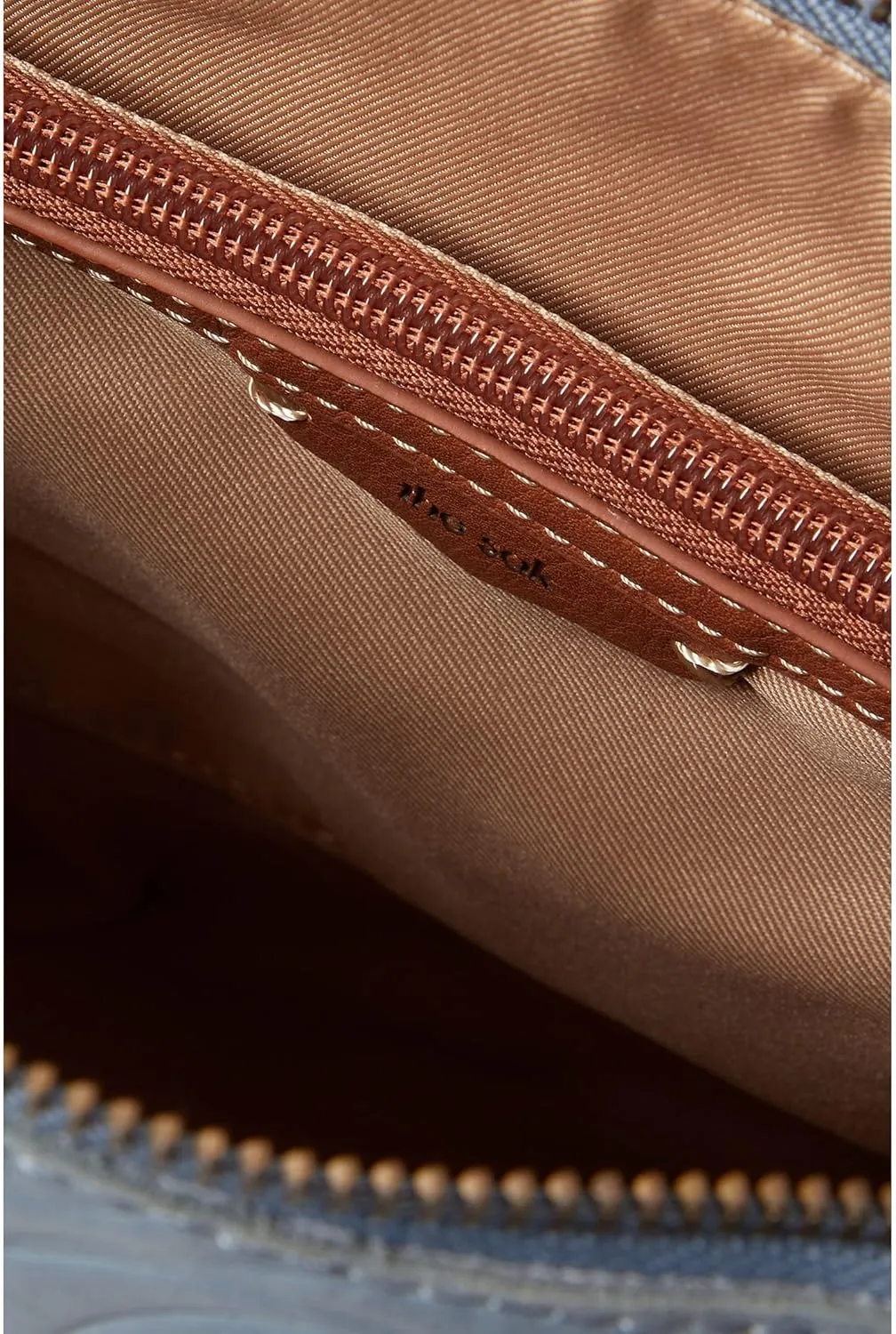 The Sak Ashland Crossbody Purse - Women's Leather Handbag For Everyday & Travel - Cross Body With Adjustable Shoulder Strap