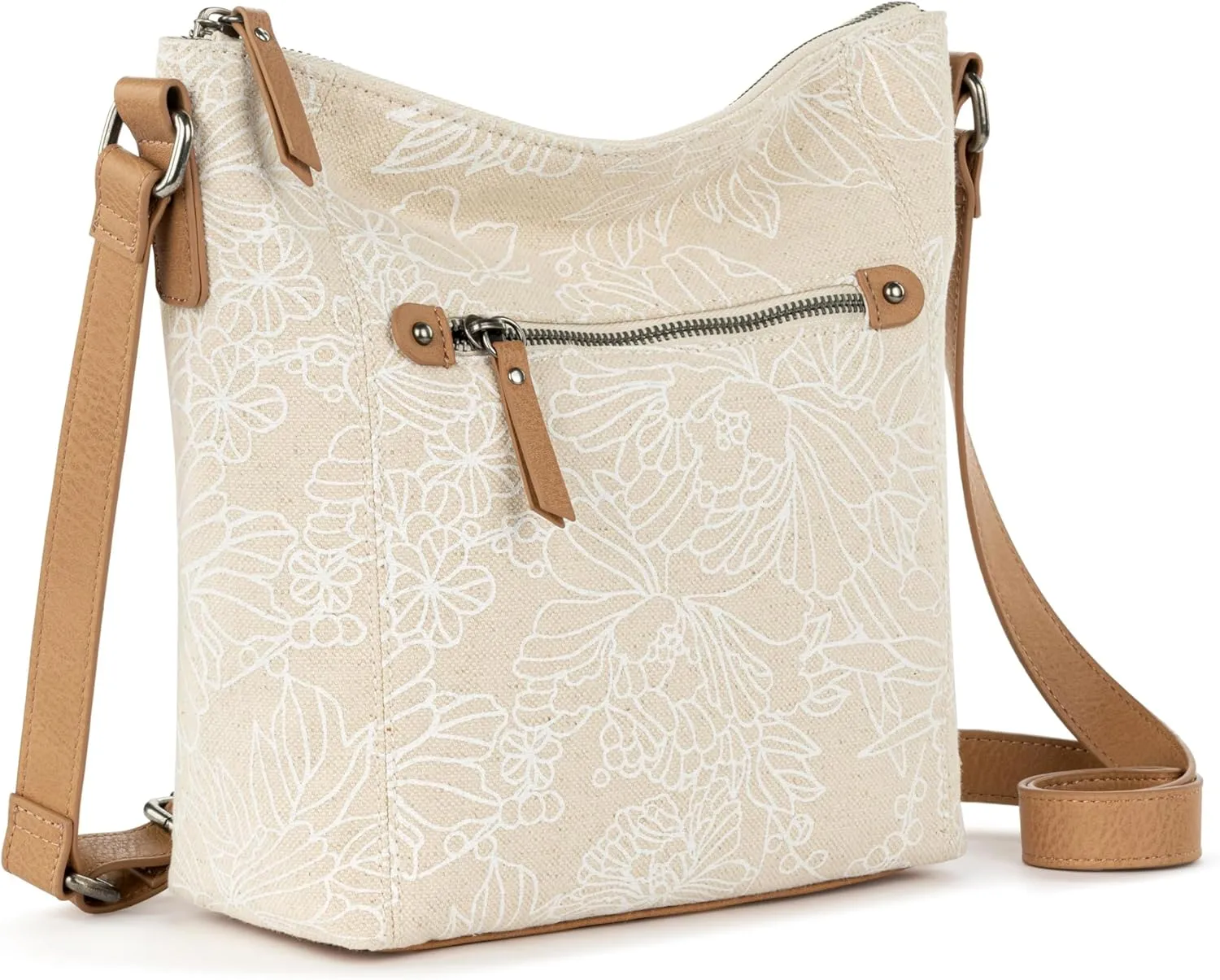 The Sak Ashland Crossbody Purse - Women's Leather Handbag For Everyday & Travel - Cross Body With Adjustable Shoulder Strap