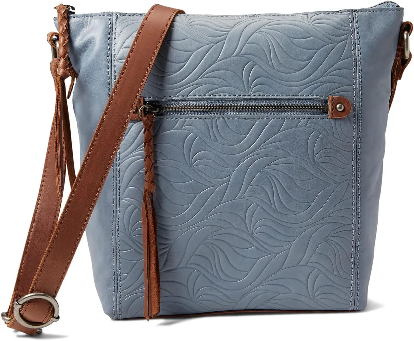 The Sak Ashland Crossbody Purse - Women's Leather Handbag For Everyday & Travel - Cross Body With Adjustable Shoulder Strap