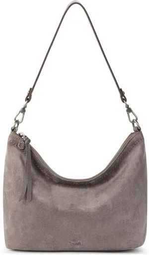 The Sak Jasmine Small Hobo Bag - Premium Leather Women's Purse for Everyday & Travel - Mini Hobo Shoulder Handbag With Zipper Closure & Pockets