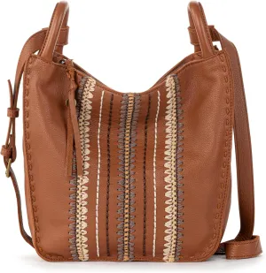The Sak Los Feliz Crossbody Purse - Women's Leather Handbag For Everyday & Travel - Cross Body With Adjustable Shoulder Strap