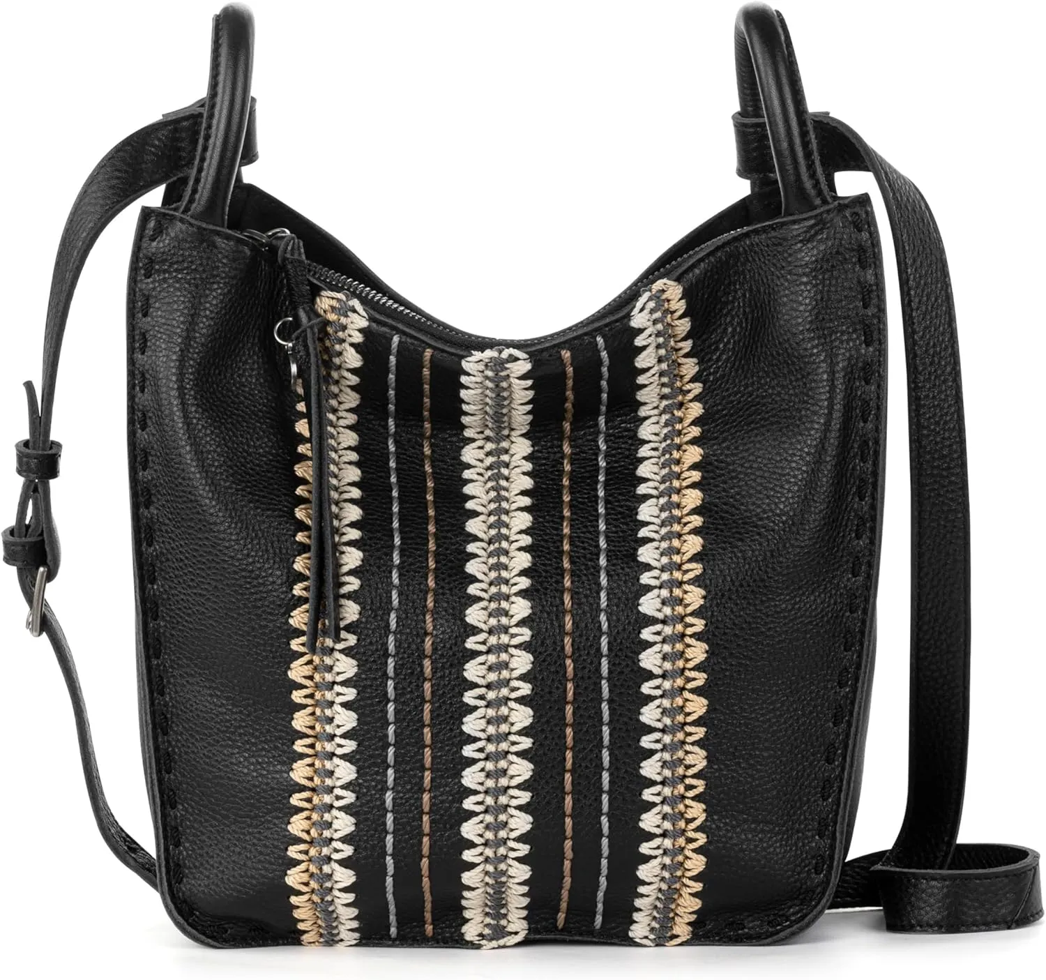 The Sak Los Feliz Crossbody Purse - Women's Leather Handbag For Everyday & Travel - Cross Body With Adjustable Shoulder Strap