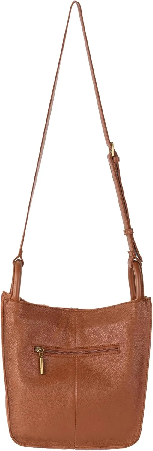 The Sak Los Feliz Crossbody Purse - Women's Leather Handbag For Everyday & Travel - Cross Body With Adjustable Shoulder Strap